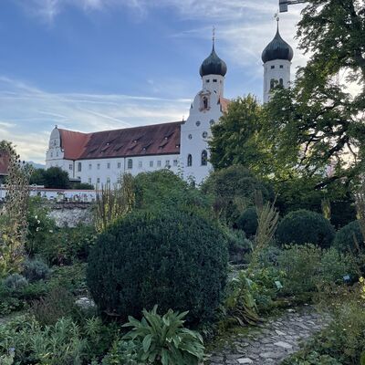 Bild vergr&ouml;&szlig;ern: Die Herberge in einem Kloster- Bayern wurde auf unterschiedlichstem Wege kennengelernt